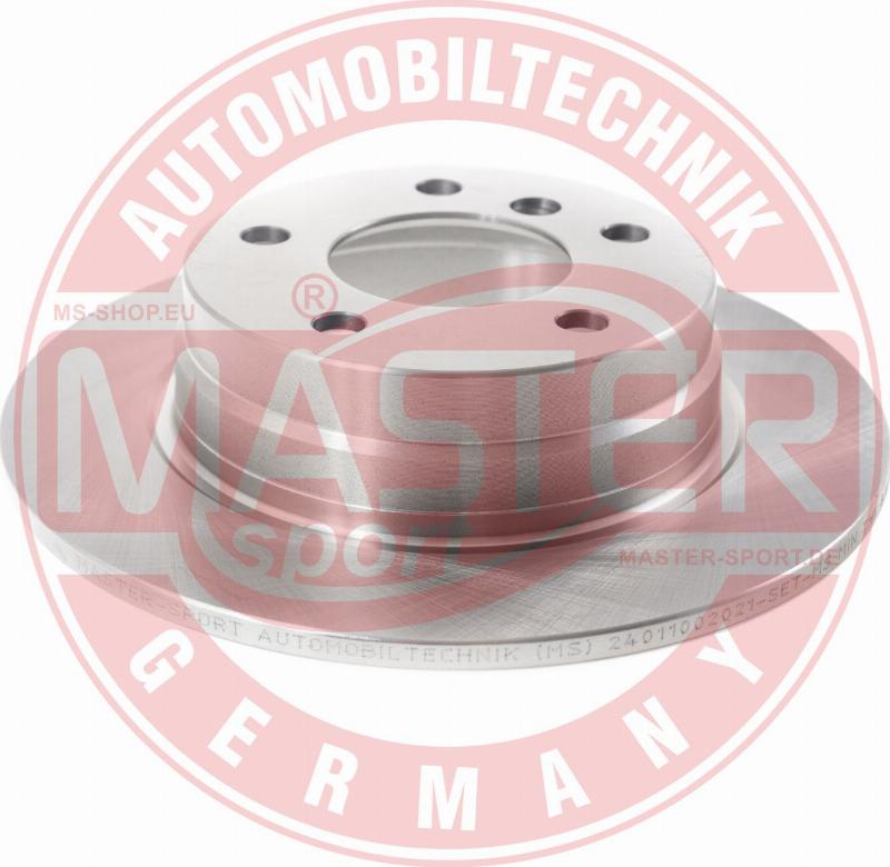 MASTER-SPORT GERMANY 24011002021-PCS-MS - Тормозной диск autospares.lv