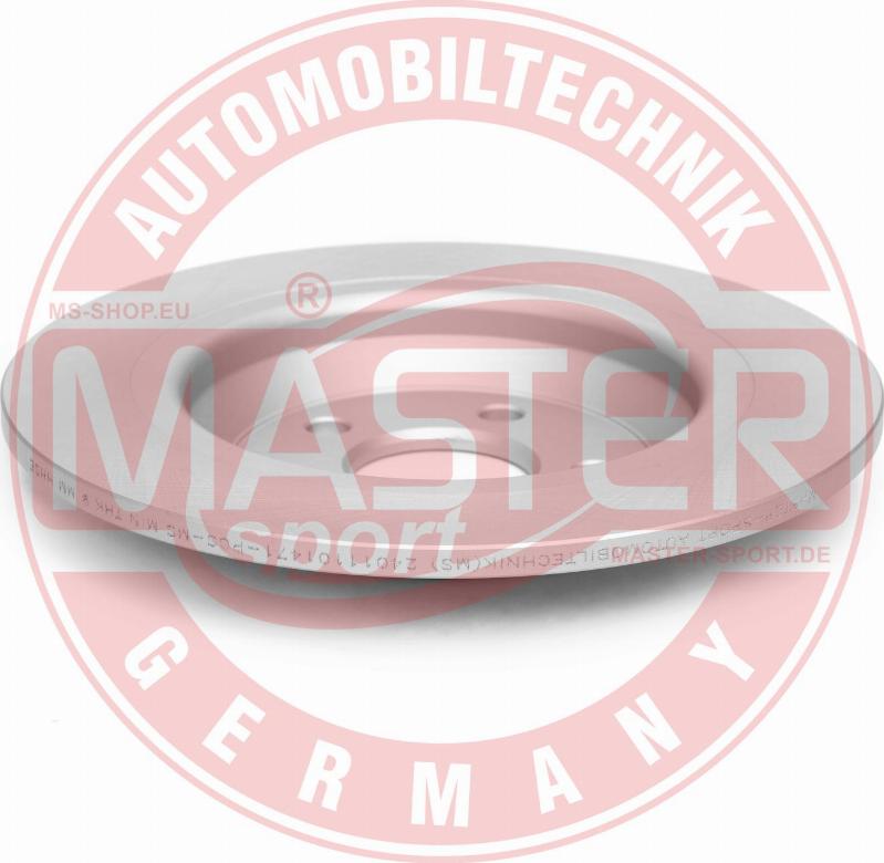 MASTER-SPORT GERMANY 24011101471PR-PCS-MS - Тормозной диск autospares.lv