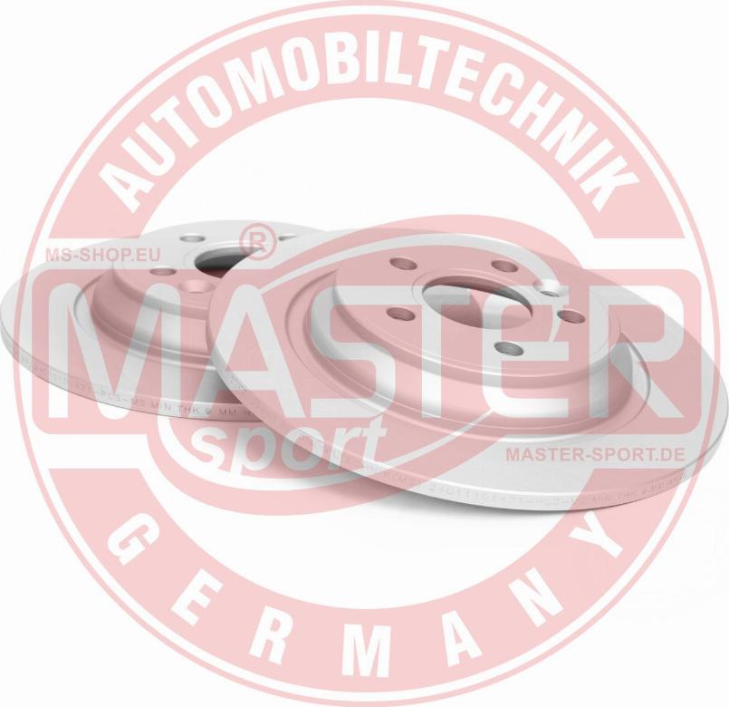 MASTER-SPORT GERMANY 24011101471-SET-MS - Тормозной диск autospares.lv