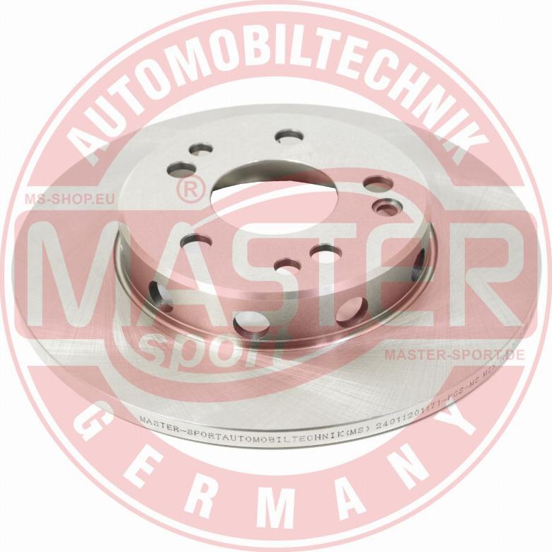 MASTER-SPORT GERMANY 24011201171-PCS-MS - Тормозной диск autospares.lv