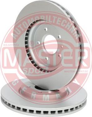 MASTER-SPORT GERMANY 24013002241-SET-MS - Тормозной диск autospares.lv