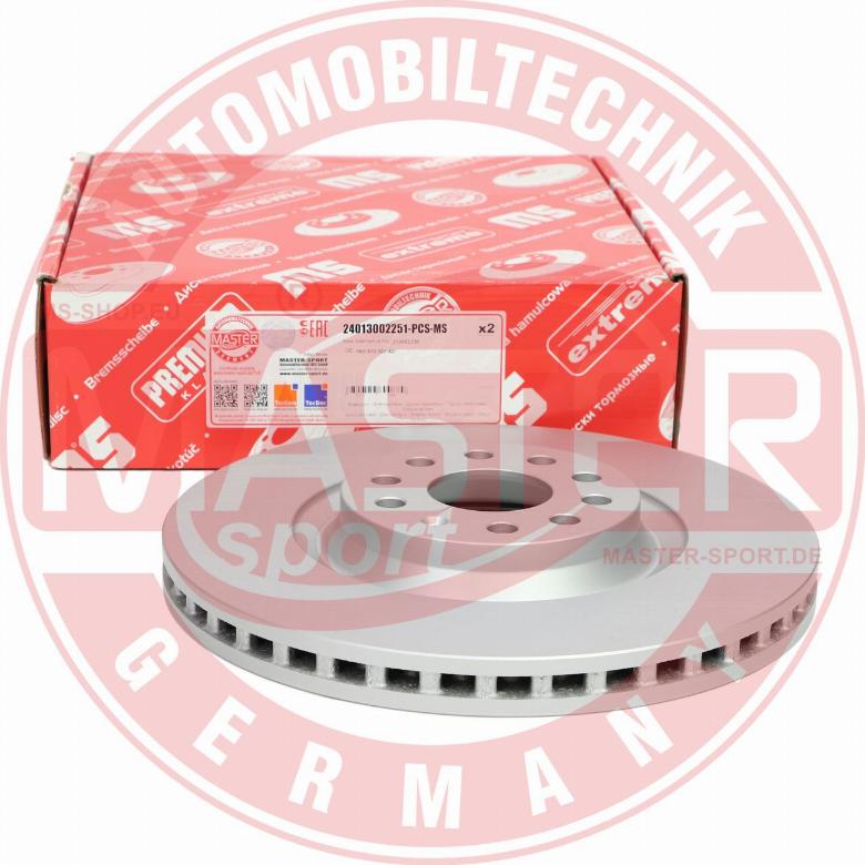 MASTER-SPORT GERMANY 24013002251PR-PCS-MS - Тормозной диск autospares.lv