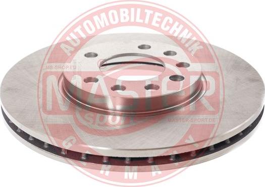 MASTER-SPORT GERMANY 24012501411-PCS-MS - Тормозной диск autospares.lv