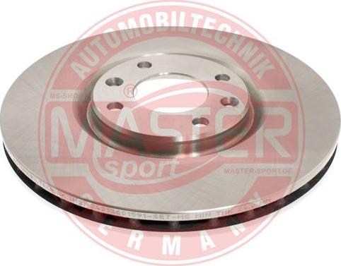 MASTER-SPORT GERMANY 24012601591-PCS-MS - Тормозной диск autospares.lv