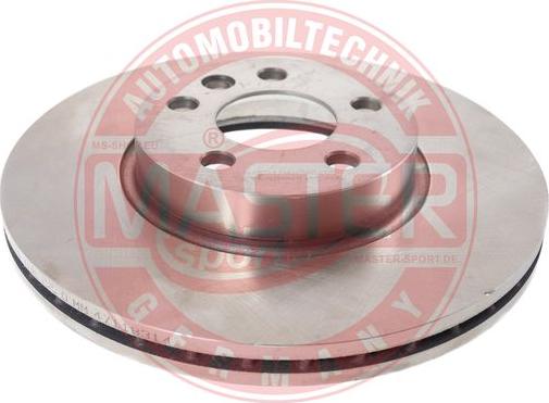 MASTER-SPORT GERMANY 24012601191-PCS-MS - Тормозной диск autospares.lv