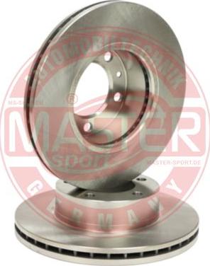 MASTER-SPORT GERMANY 24012801291-SET-MS - Тормозной диск autospares.lv