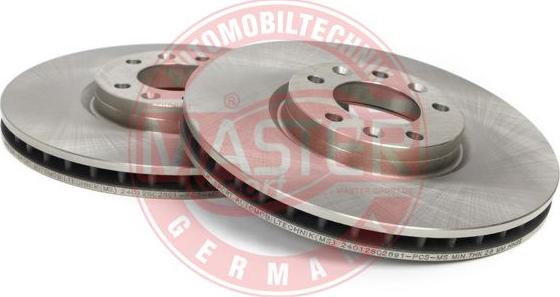 MASTER-SPORT GERMANY 24012802691-SET-MS - Тормозной диск autospares.lv