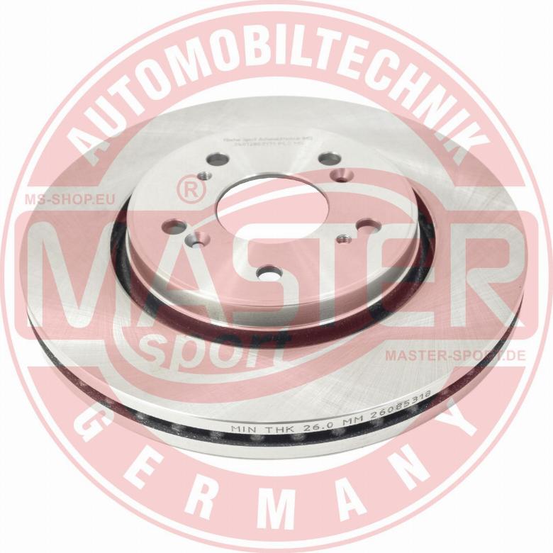 MASTER-SPORT GERMANY 24012802171-PCS-MS - Тормозной диск autospares.lv