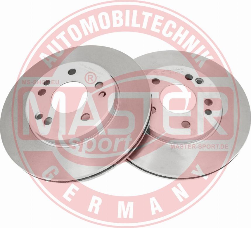 MASTER-SPORT GERMANY 24012201231-PCS-MS - Тормозной диск autospares.lv