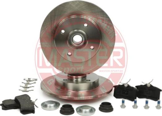 MASTER-SPORT GERMANY 200901711 - Дисковый тормозной механизм, комплект autospares.lv