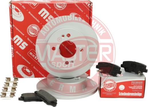 MASTER-SPORT GERMANY 201003940 - Дисковый тормозной механизм, комплект autospares.lv