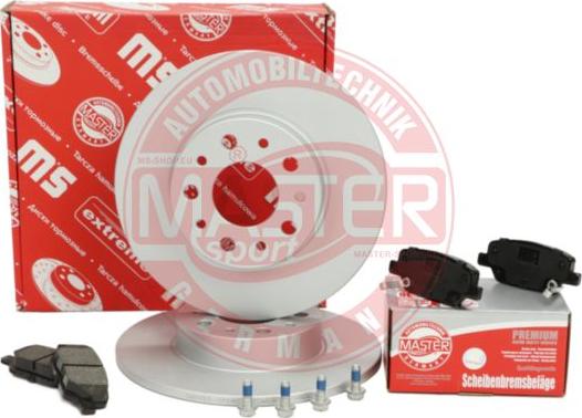 MASTER-SPORT GERMANY 201003781 - Дисковый тормозной механизм, комплект autospares.lv