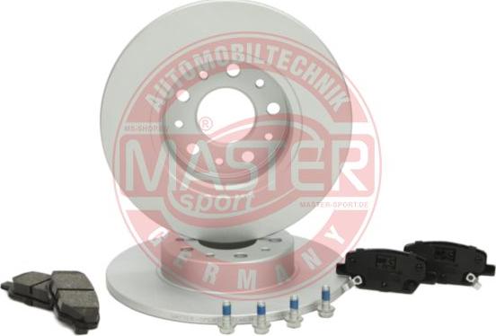 MASTER-SPORT GERMANY 201003781 - Дисковый тормозной механизм, комплект autospares.lv