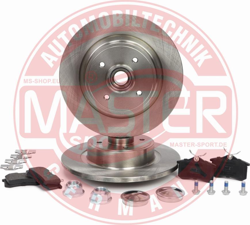 MASTER-SPORT GERMANY 201101480 - Дисковый тормозной механизм, комплект autospares.lv