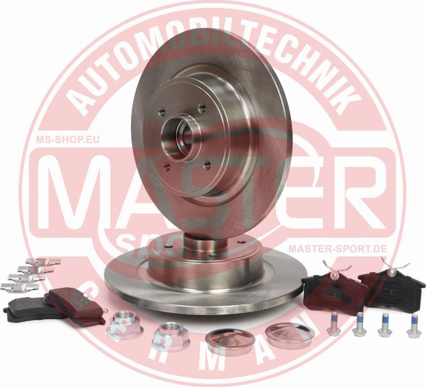 MASTER-SPORT GERMANY 201101480 - Дисковый тормозной механизм, комплект autospares.lv