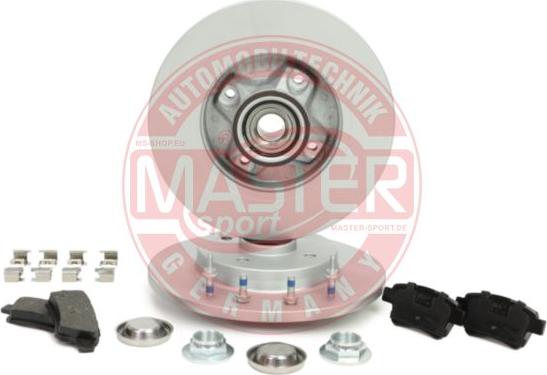 MASTER-SPORT GERMANY 201201942 - Дисковый тормозной механизм, комплект autospares.lv