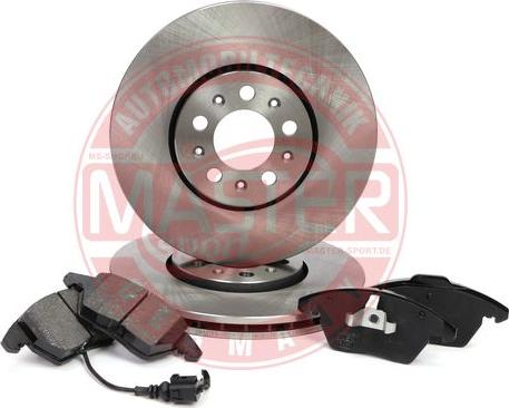 MASTER-SPORT GERMANY 202501131 - Дисковый тормозной механизм, комплект autospares.lv