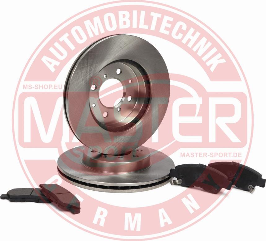 MASTER-SPORT GERMANY 202101050 - Дисковый тормозной механизм, комплект autospares.lv