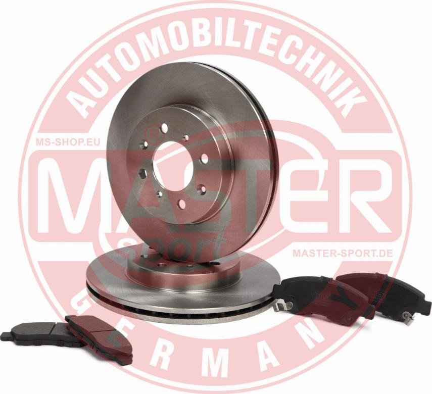 MASTER-SPORT GERMANY 202101050 - Дисковый тормозной механизм, комплект autospares.lv