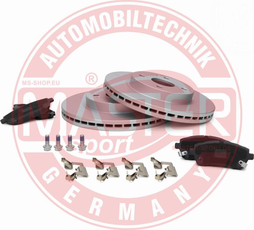 MASTER-SPORT GERMANY 202301120 - Дисковый тормозной механизм, комплект autospares.lv