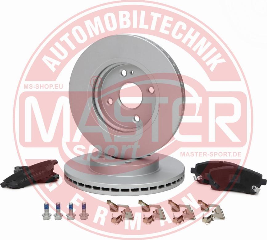 MASTER-SPORT GERMANY 202301120 - Дисковый тормозной механизм, комплект autospares.lv