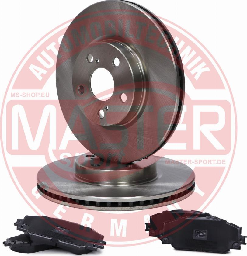 MASTER-SPORT GERMANY 202202760 - Дисковый тормозной механизм, комплект autospares.lv