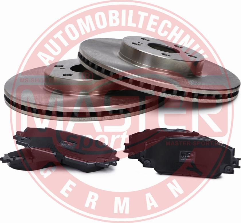 MASTER-SPORT GERMANY 202202760 - Дисковый тормозной механизм, комплект autospares.lv