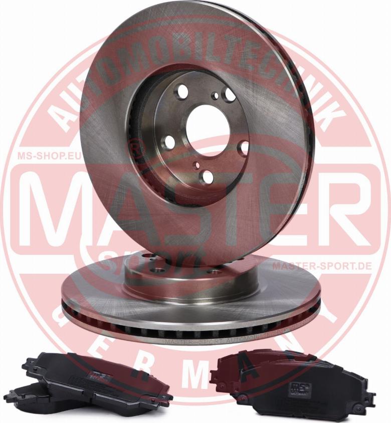 MASTER-SPORT GERMANY 202202760 - Дисковый тормозной механизм, комплект autospares.lv