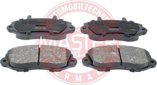 MASTER-SPORT GERMANY K6039462 - Тормозные колодки, дисковые, комплект autospares.lv