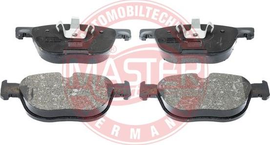 MASTER-SPORT GERMANY K6072312 - Тормозные колодки, дисковые, комплект autospares.lv