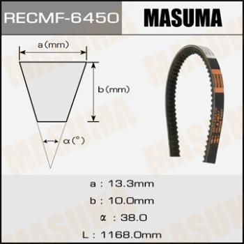 MASUMA 6450 - Поликлиновой ремень autospares.lv