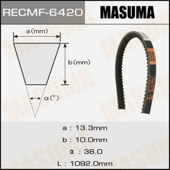 MASUMA 6420 - Поликлиновой ремень autospares.lv