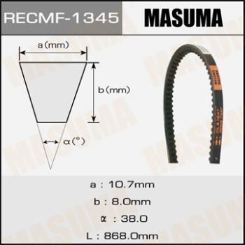MASUMA 1345 - Поликлиновой ремень autospares.lv