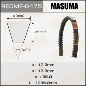 MASUMA 8475 - Поликлиновой ремень autospares.lv