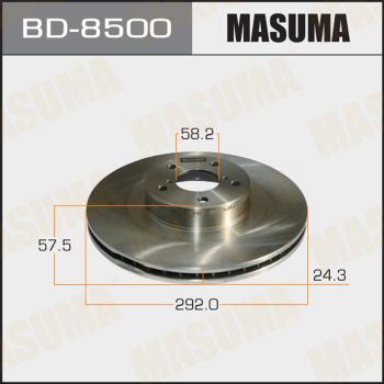 MASUMA BD-8500 - Тормозной диск autospares.lv