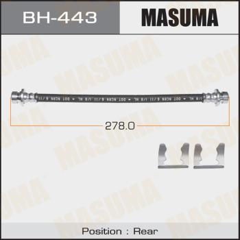 MASUMA BH-443 - Тормозной шланг autospares.lv