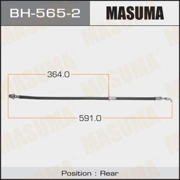 MASUMA BH-565-2 - Тормозной шланг autospares.lv