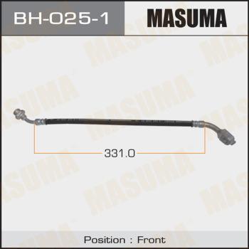 MASUMA BH-025-1 - Тормозной шланг autospares.lv