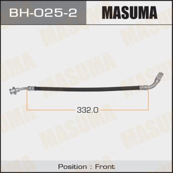 MASUMA BH-025-2 - Тормозной шланг autospares.lv