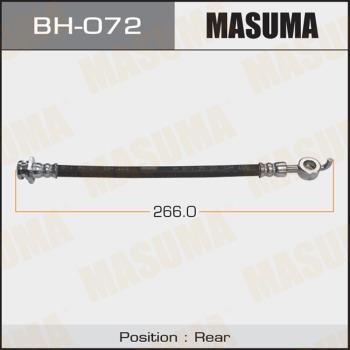 MASUMA BH-072 - Тормозной шланг autospares.lv