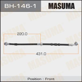 MASUMA BH-146-1 - Тормозной шланг autospares.lv