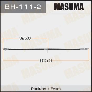 MASUMA BH-111-2 - Тормозной шланг autospares.lv