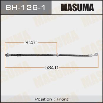 MASUMA BH-126-1 - Тормозной шланг autospares.lv