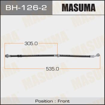 MASUMA BH-126-2 - Тормозной шланг autospares.lv