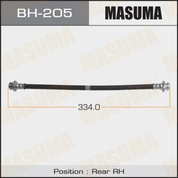 MASUMA BH-205 - Тормозной шланг autospares.lv