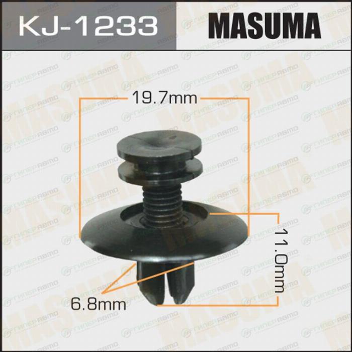 MASUMA KJ1233 - Ремкомплект, шкворень поворотного кулака autospares.lv