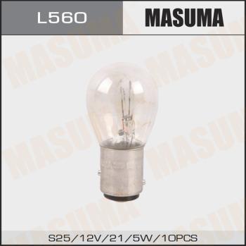 MASUMA L560 - Лампа накаливания, освещение салона autospares.lv