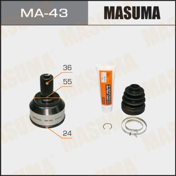 MASUMA MA43 - Шарнирный комплект, ШРУС, приводной вал autospares.lv