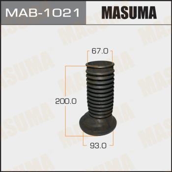 MASUMA MAB-1021 - Пылезащитный комплект, амортизатор autospares.lv