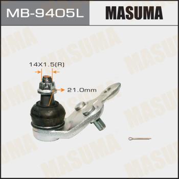 MASUMA MB-9405L - Шаровая опора, несущий / направляющий шарнир autospares.lv